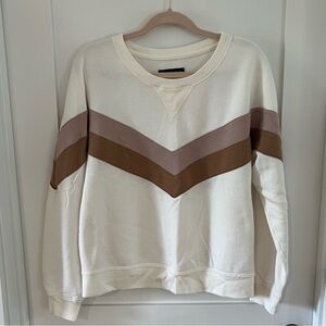 GUC Abercrombie & Fitch chevron crewneck sweatshirt